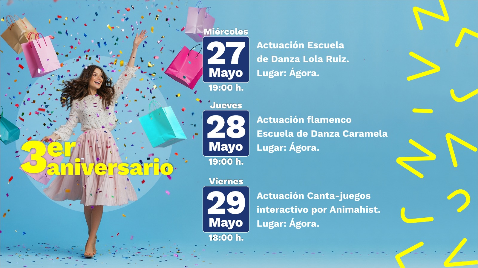 Agenda Eventos Aniversario